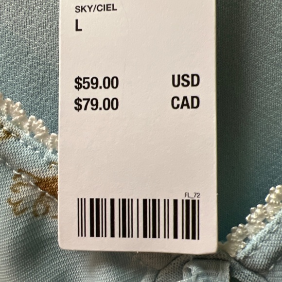 NWT Urban Outfitters Women’s Playsuit Daisy Blue Romper - Picture 4 of 4